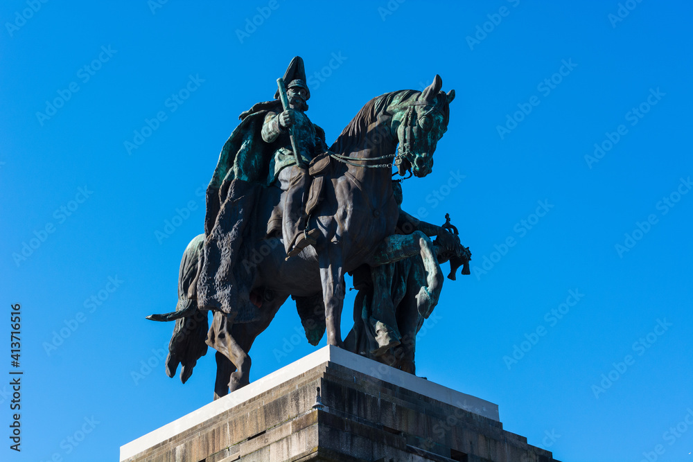 Koblenz: Deutsches Ecke – Kaiser Wilhelm Koblenz: Deutsches Ecke – Kaiser Wilhelm
