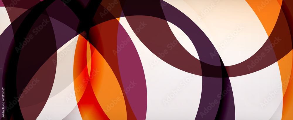 Ring geometric shapes, o letter repetition wallpaper. Abstract background for business or technology presentations, internet posters or web brochure covers Ring geometric shapes, o letter repetition wallpaper. Abstract background for business or technology presentations, internet posters or web brochure covers