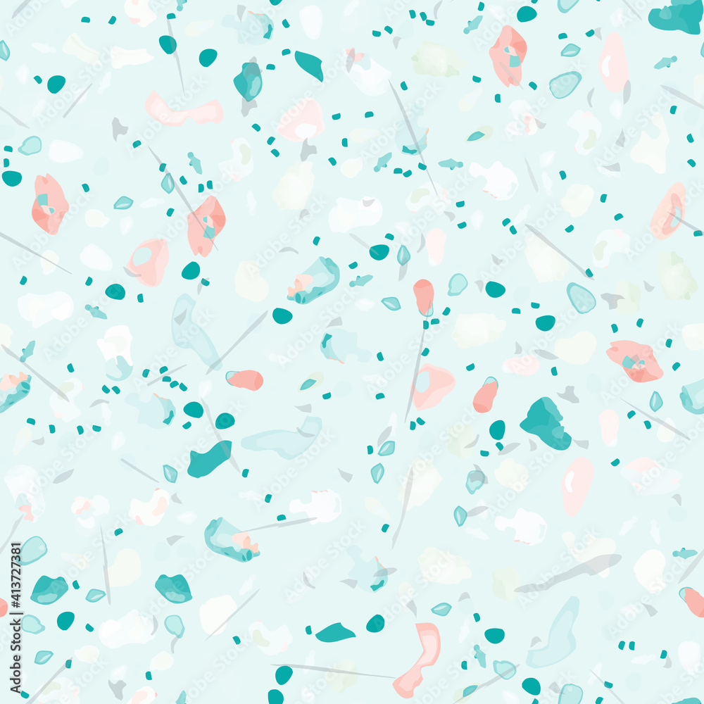 Terrazzo Texture Vector. Flooring Seamless Pattern Terrazzo Texture Vector. Flooring Seamless Pattern