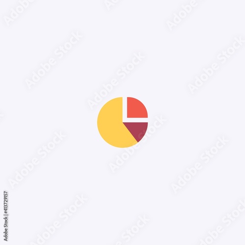 colored flat chart icon. infographic modern vector illustration. Pixel Perfect Free Download colored flat chart icon. infographic modern vector illustration. Pixel Perfect - GFXLoad