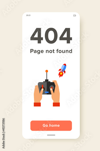 Male hands holding remote control and starting a rocket. Product launch, starting new business, startup of a program. Startup concept. Can be used for topics like business, innovation, industry