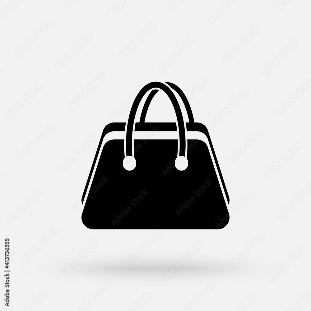 A bag icon illustration. Simple glyph, flat vector of web icons for ui and ux, website or mobile application. A bag icon illustration. Simple glyph, flat vector of web icons for ui and ux, website or mobile application.
