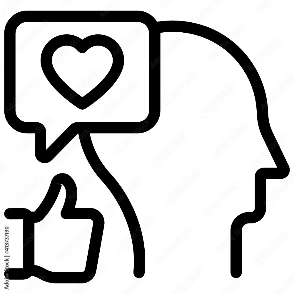Customer feedback in linear style editable icon
Customer feedback in linear style editable icon