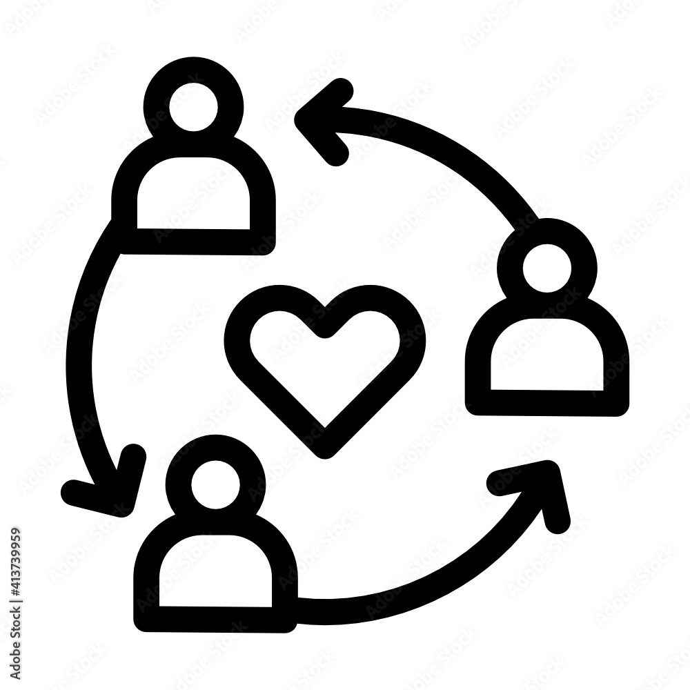 A human life cycle in line icon
A human life cycle in line icon