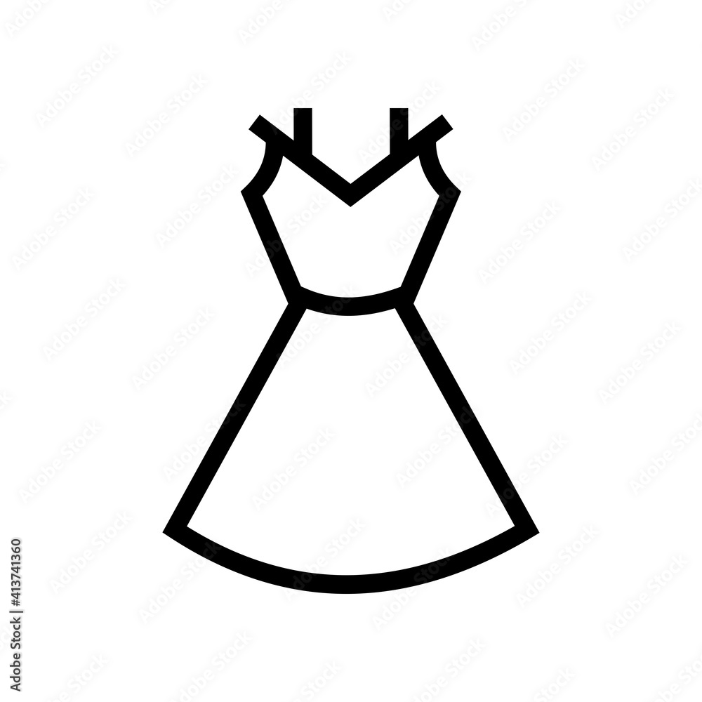 dress gown icon dress gown icon