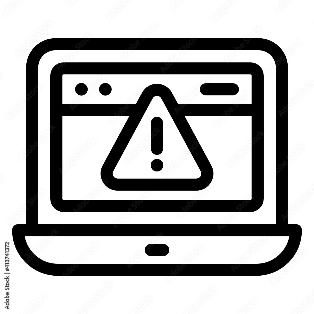 Web error in linear style icon, editable vector
Web error in linear style icon, editable vector