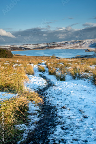 Scenery around calderdale in west yorkshire 