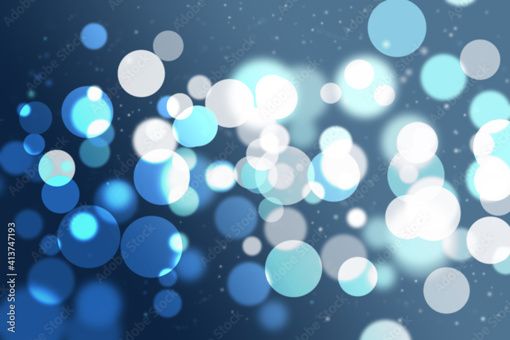 Obraz premium Defocused Lights over Dark,the abstract background.