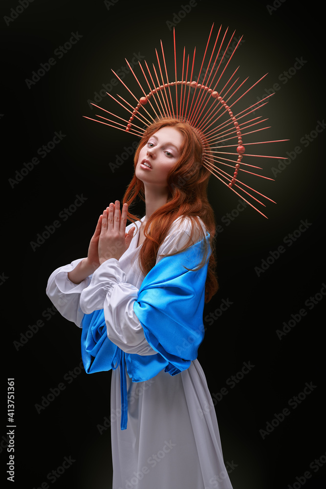 Fotografie prayer to guardian angel