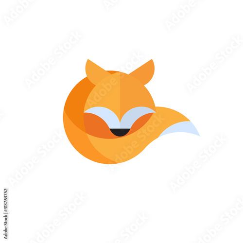 Fox Animal vector designs logo