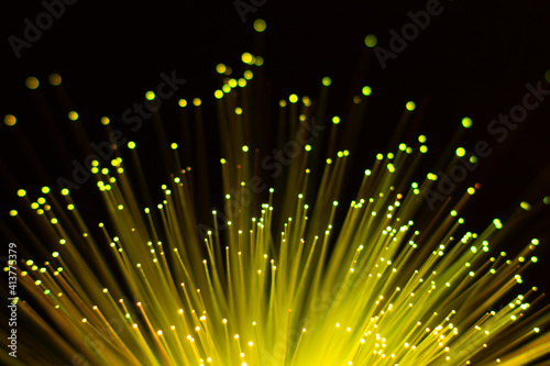 yellow optical fiber