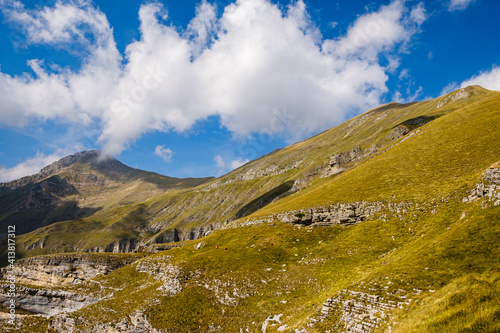 landscape with sky and clouds