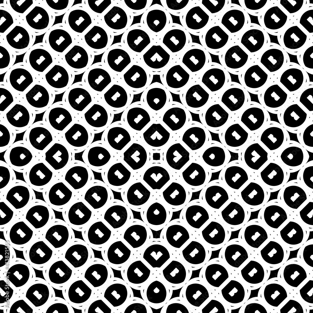 Design seamless monochrome pattern Design seamless monochrome pattern