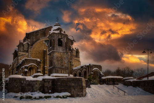 dia de excursión por la nieve