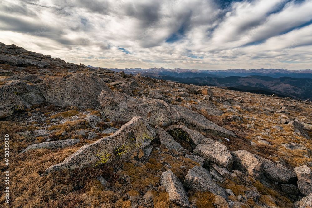 Landscape in the Rocky Mountains, Colorado Landscape in the Rocky Mountains, Colorado