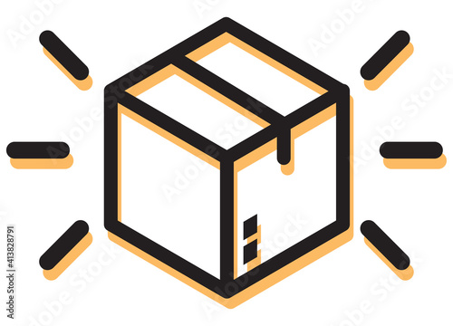 Logistics Goods Carriage Icon