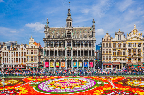 Brussels, Belgium. Flower Carpet 2018.