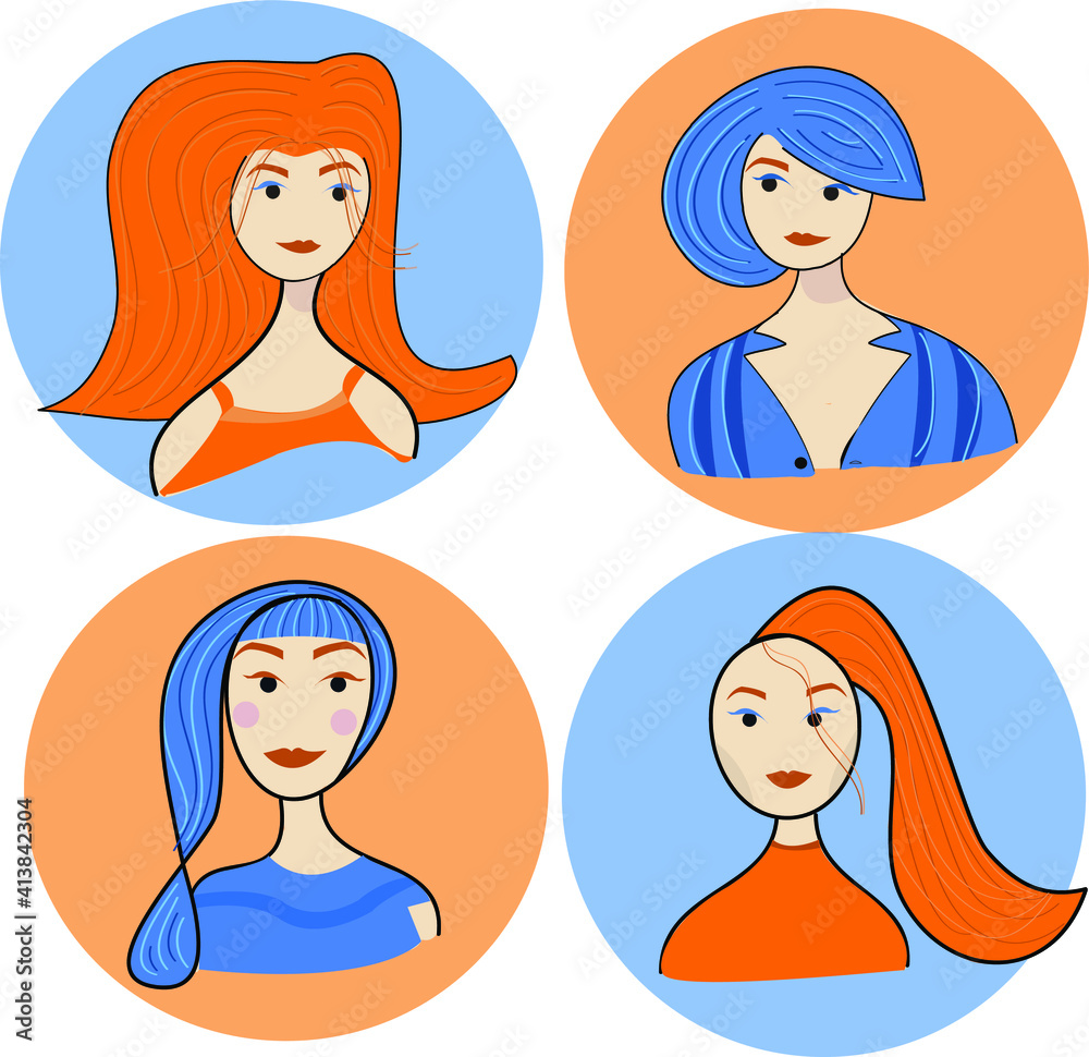 illustration of a woman illustration of a woman