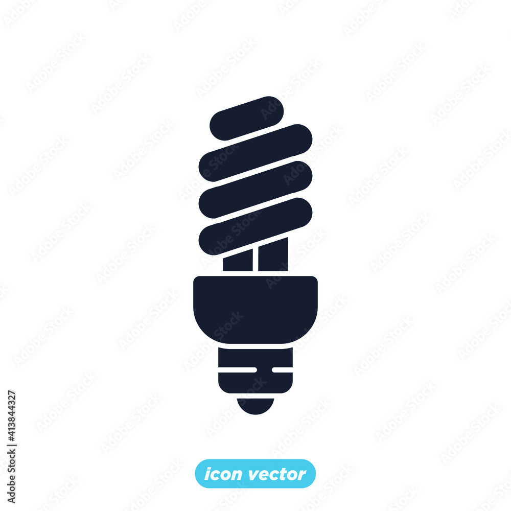 Light Bulb icon. Light Bulb lamp symbol template for graphic and web design collection logo vector illustration