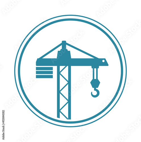 crane emblem icon