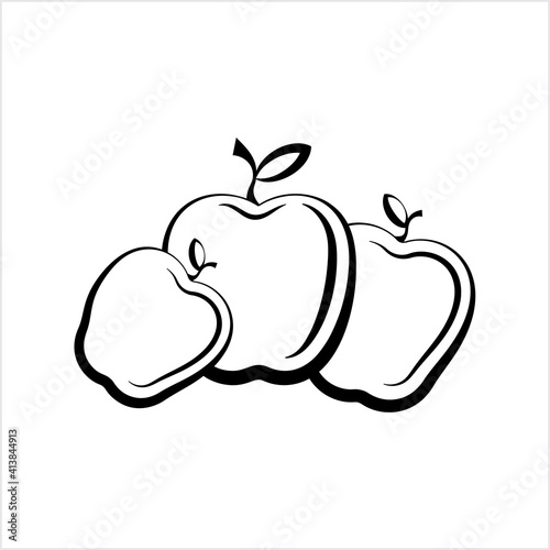 Apple Icon  Fruit   Food Icon