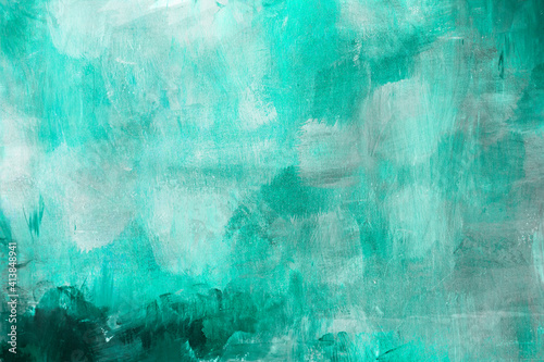 Turquoise colored abstract background photo