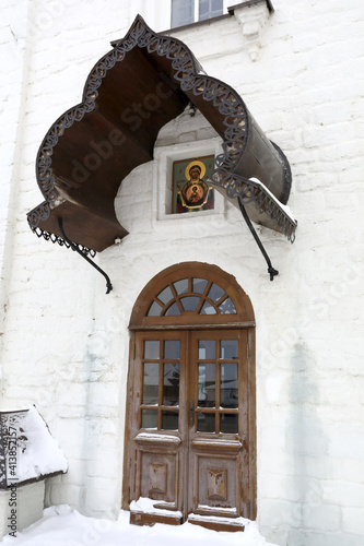 Gate of Nikolskaya church in Sviyazhsky Assumption Monastery