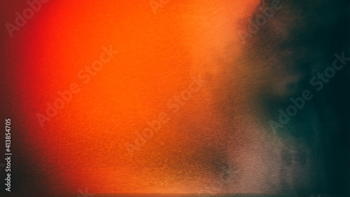 background from fiery shades of red watercolor outlines abstraction, blurred image, 3d render