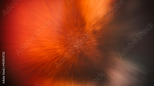 flash from fiery shades of red abstract background blurred image, 3d render