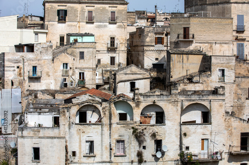 The historic center of a Gravina in Puglia. A charming town in southern Italy.