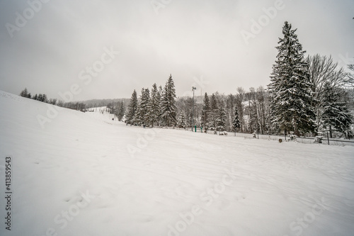 Winter in the mountains. Zakopane in the snow © DK-ART