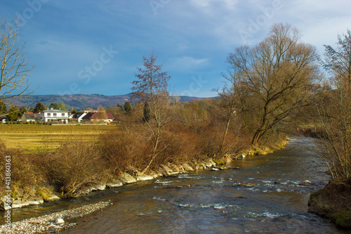 river Pitten in Bad Erlach in Lower Austria photo