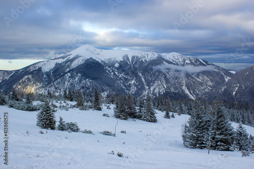 Winter landscape - Rax Mountain in the Austrian Alps, Lower Austria © Mira Drozdowski