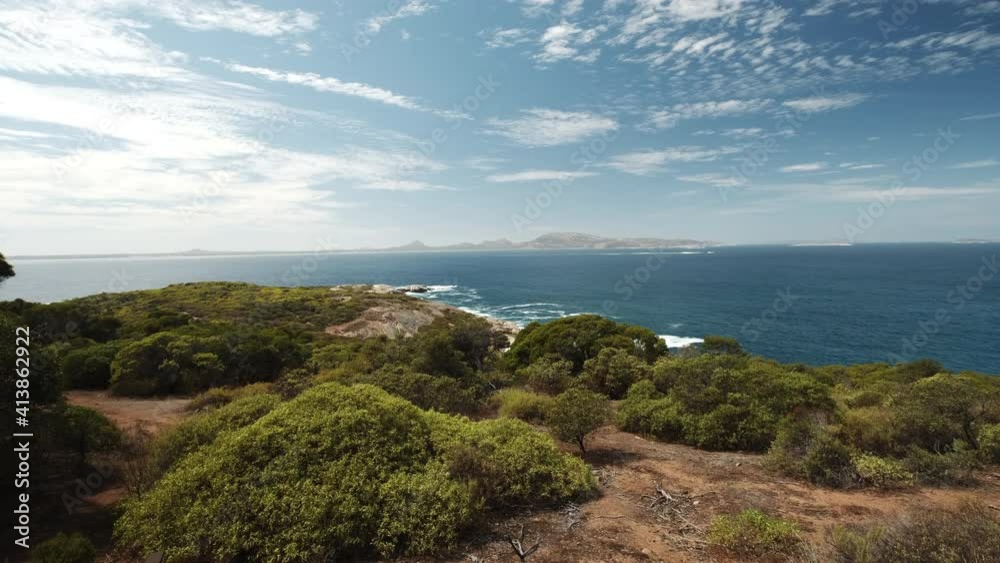 Panorama view in the coast of Woody island, sunny day, in southwest Australia Panorama view in the coast of Woody island, sunny day, in southwest Australia