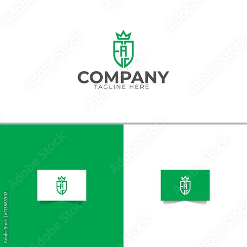 Letter EAG farm logo design template