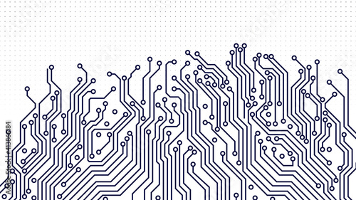 Abstract high tech technology background , electronic pattern . Circuit board vector illustration .