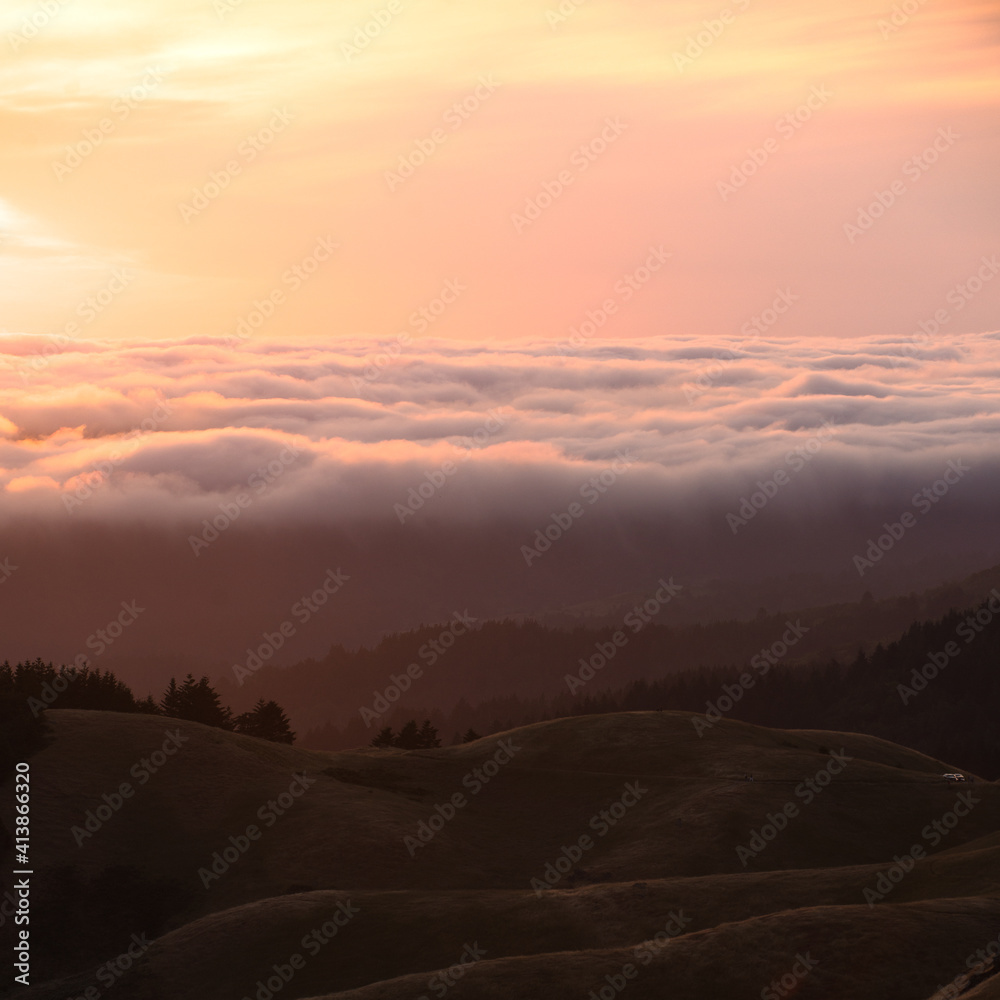 Mount Tamalpais Sunset Mount Tamalpais Sunset