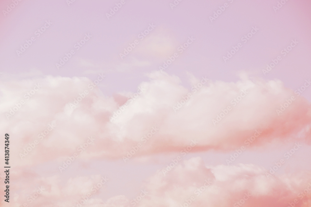 abstract pastel pink clouds background