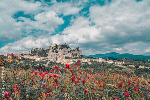 Old village, Bagnoli del trigno, Molise Italy photo