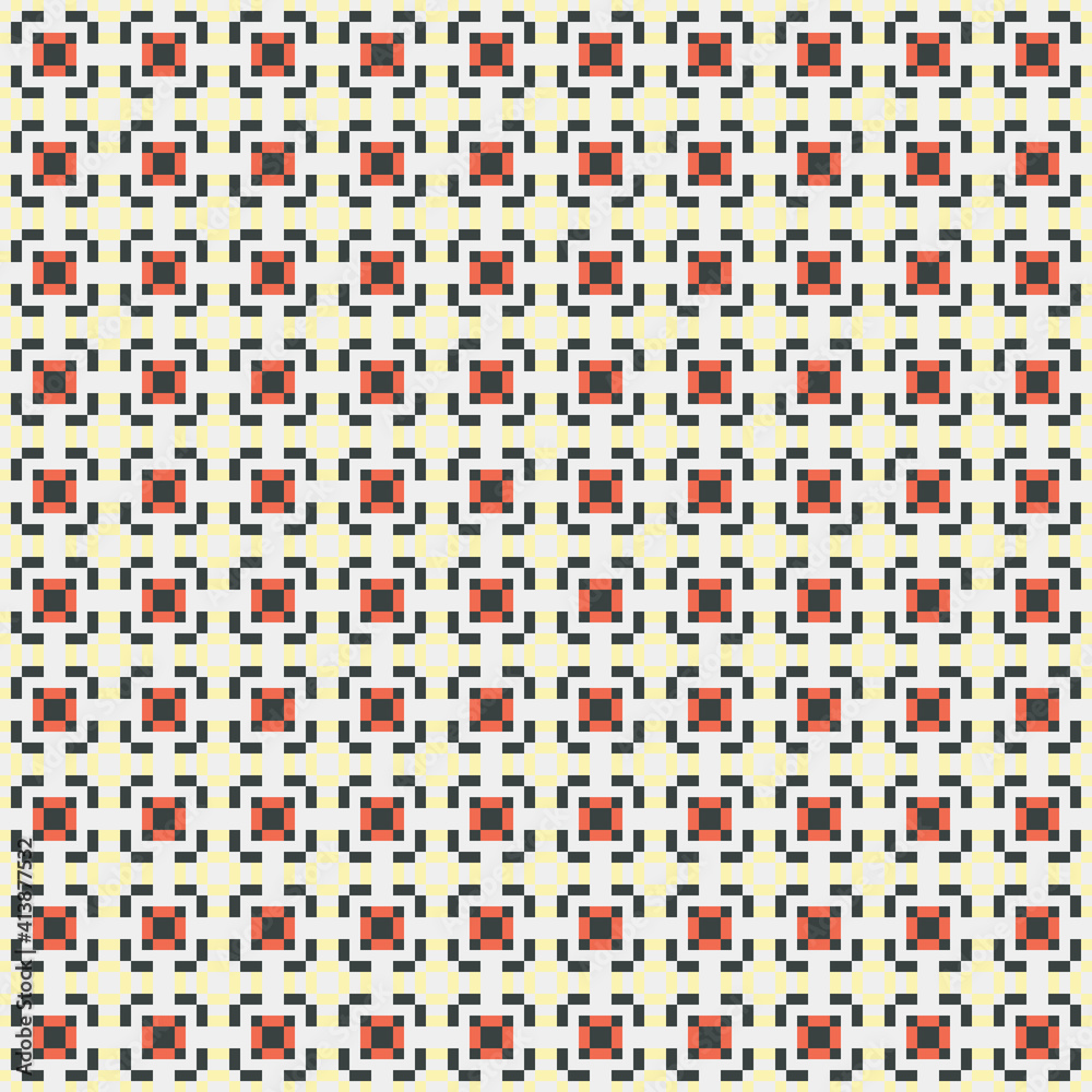 Abstract Cross Pattern generative computational art illustration Abstract Cross Pattern generative computational art illustration