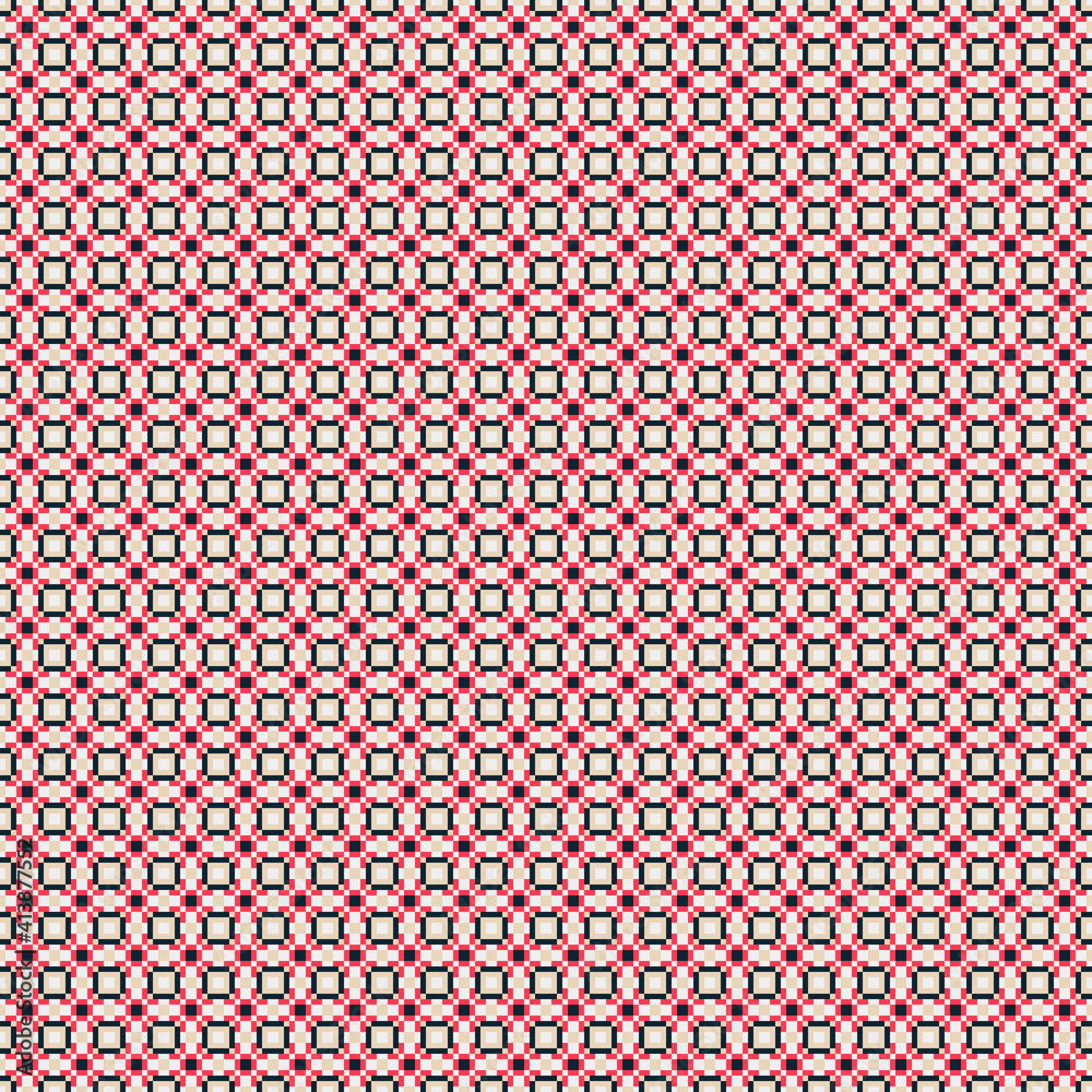 Abstract Cross Pattern generative computational art illustration Abstract Cross Pattern generative computational art illustration