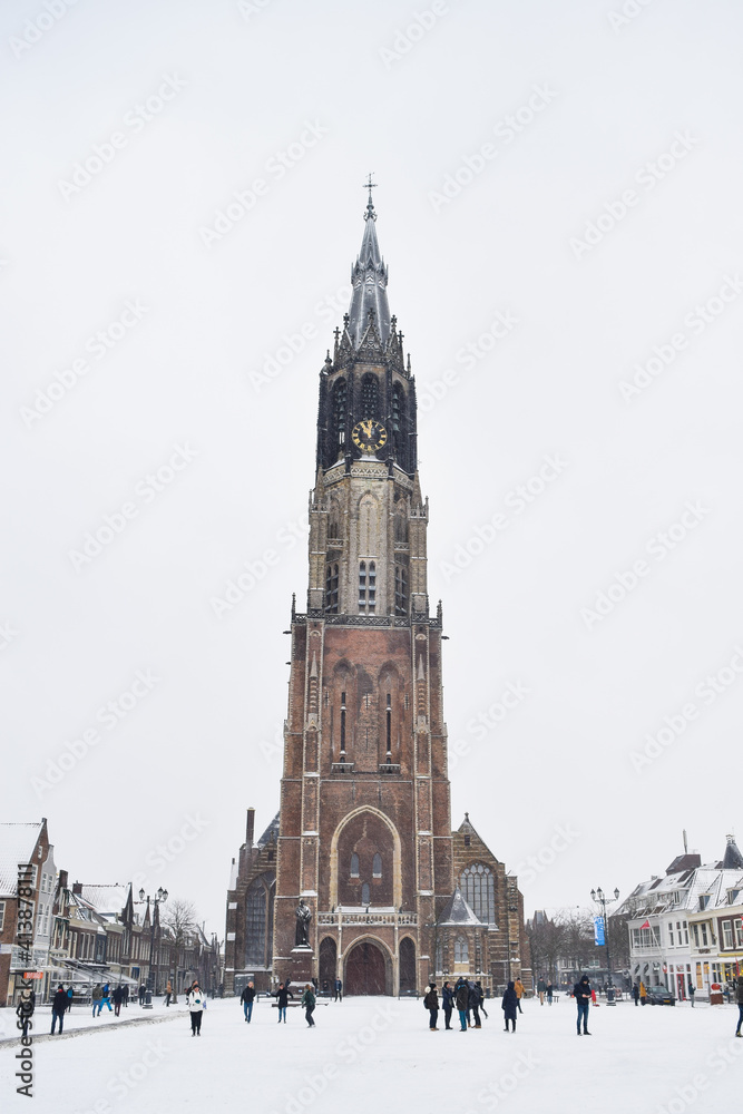 church of our person in the snow