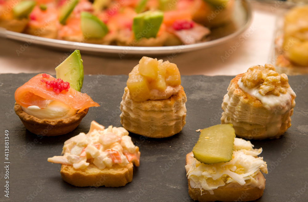 Aperitivos en la mesa Aperitivos en la mesa