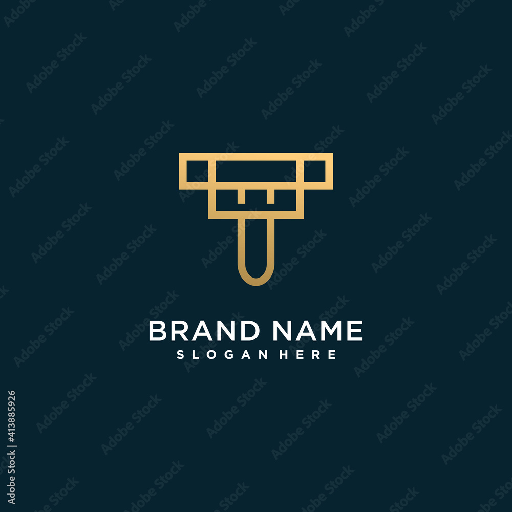 letter T logo with golden creative concept for company or person Premium Vector part 8 letter T logo with golden creative concept for company or person Premium Vector part 8