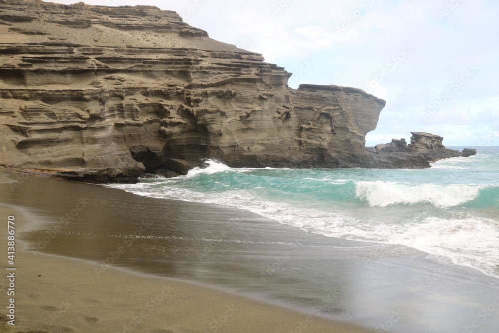 beach and rocks