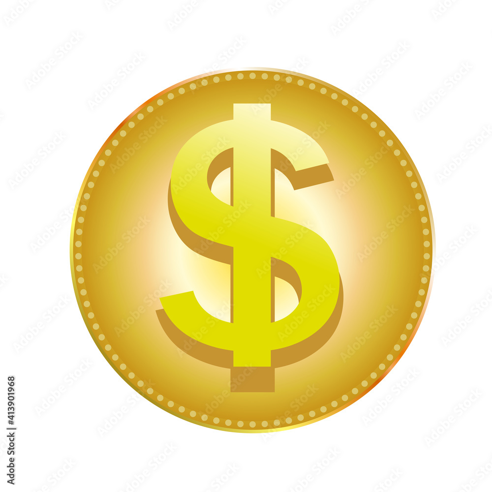 Coin dollar Coin dollar