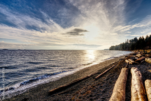 Pipers Lagoon on Vancouver Island in Canada