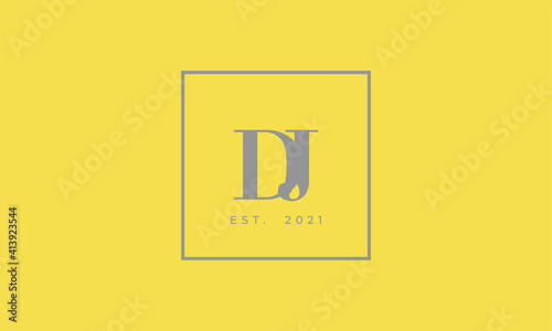 Pantone 2021 Ultimate Gray logotype monogram alphabet characters Illuminating backgound