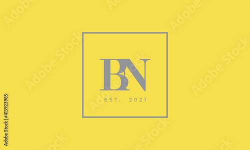 Pantone 2021 Ultimate Gray logotype monogram alphabet characters Illuminating backgound