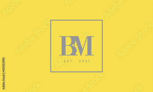 Pantone 2021 Ultimate Gray logotype monogram alphabet characters Illuminating backgound